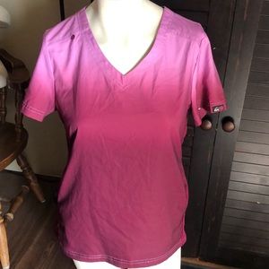 Koi Women’s Size Small Hombre Scrub Top CUTE!! 🌻